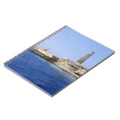 Leuchtturm auf den Bruderinseln, Rotes Meer, Ägypt Notizblock (Linke Seite)