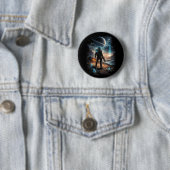 Leuchtturm auf der fernen Welt Button (Beispiel)