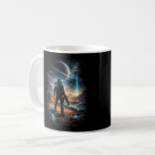 Leuchtturm auf der fernen Welt Kaffeetasse (Vorderseite Links)