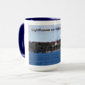 Leuchtturm auf der Insel Valcour Tasse (Vorderseite Links)
