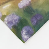 Leuchtturm auf einer Klippe Fleecedecke (Ecke)