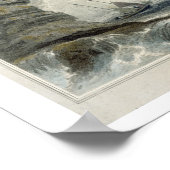 Leuchtturm auf Flamborough Head, aus Band VI Poster (Ecke)