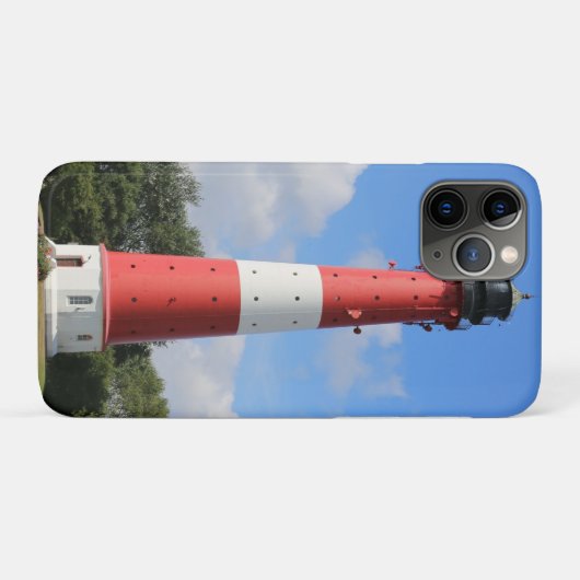 Leuchtturm auf Insel Pellworm im Sommer Case-Mate iPhone Hülle (Rückseite (Horizontal))