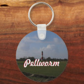 Leuchtturm auf Pellworm von Afar Schlüsselanhänger (Vorderseite)