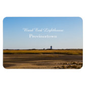 Leuchtturm aus Holz, Provinz Magnet (Horizontal)