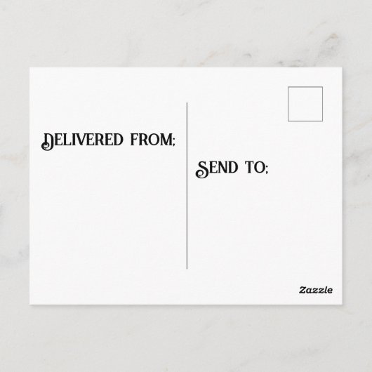 Leuchtturm aus rotem Ziegelstein in Tornado Postkarte (Rückseite)