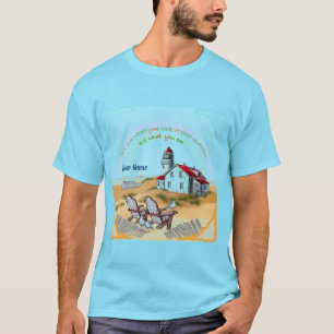 Leuchtturm Aussicht T-Shirt