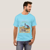 Leuchtturm Aussicht T-Shirt (Vorne ganz)