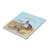 Leuchtturm Aussichtspunkt Fliese (Seite)