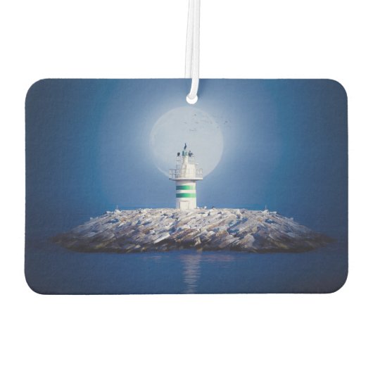 Leuchtturm Autolufterfrischer (Rückseite)