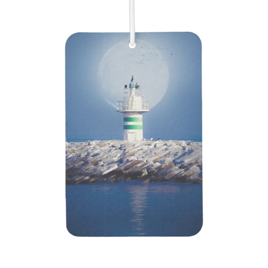 Leuchtturm Autolufterfrischer (Vorderseite)