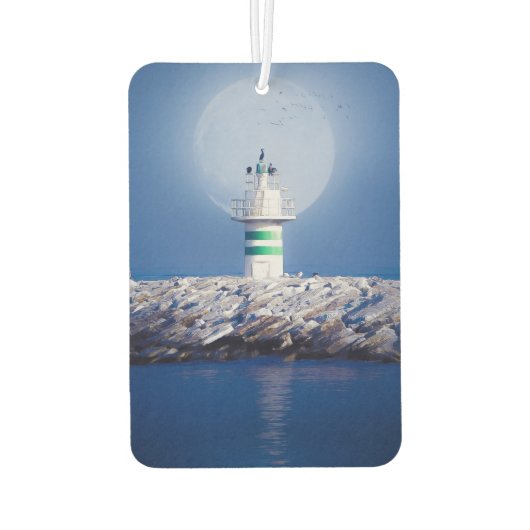 Leuchtturm Autolufterfrischer (Rückseite)