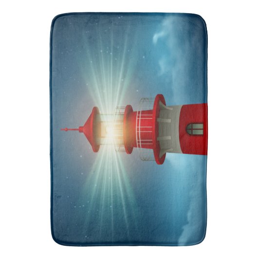 Leuchtturm badematte (Vorderseite Vertikal)