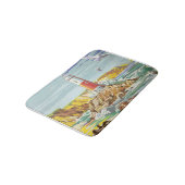 Leuchtturm-Badematte Badematte (Schrägansicht)