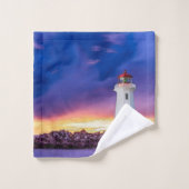 Leuchtturm - Badezimmer Handtuchhandtuch Set (Waschlappen)
