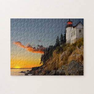 Leuchtturm Bar Harbour Maine. Puzzle