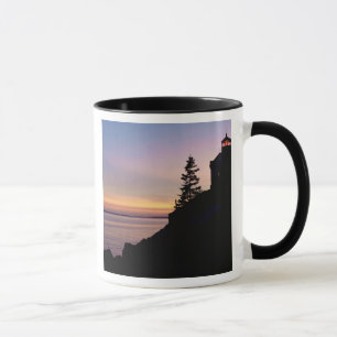 Leuchtturm Bass Harbor auf Mt. Desert Island, Tasse