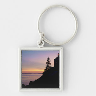 Leuchtturm Bass Harbour auf der Wüsteninsel, Schlüsselanhänger