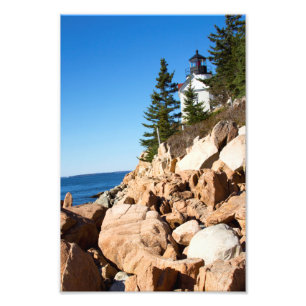 Leuchtturm Bass Harbour Fotodruck
