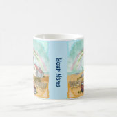 Leuchtturm Beach Rainbow Kaffeetasse (Mittel)