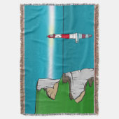 Leuchtturm "Beachy Head" im Ärmelkanal Decke (Vorderseite Vertikal)