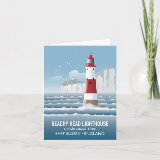 Leuchtturm Beachy Head Karte (Vorderseite)