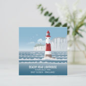 Leuchtturm Beachy Head Karte (Stehend Vorderseite)