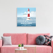 Leuchtturm Beachy Head Leinwanddruck (Insitu (Wohnzimmer))