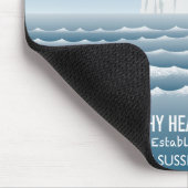 Leuchtturm Beachy Head Mousepad (Ecke)