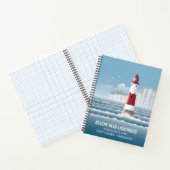 Leuchtturm Beachy Head Notizblock (Innenseite)