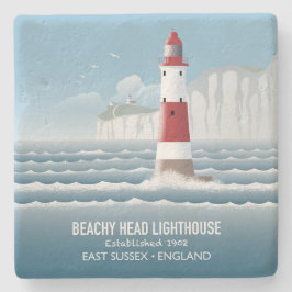 Leuchtturm Beachy Head Steinuntersetzer