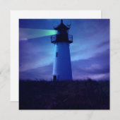 Leuchtturm Beacon Einladungen (Vorne/Hinten)