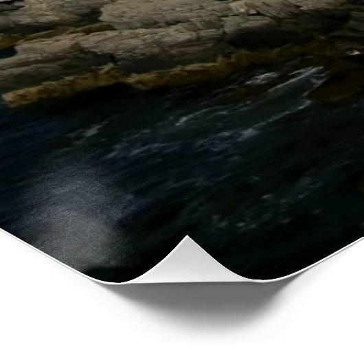 Leuchtturm Beacon Poster (Ecke)