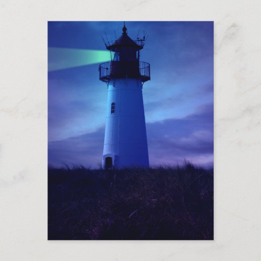 Leuchtturm Beacon Postkarten (Vorderseite)