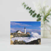 Leuchtturm Beauty Postkarte (Stehend Vorderseite)