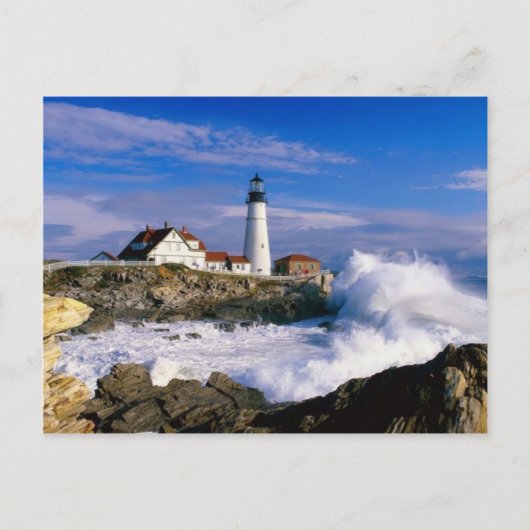 Leuchtturm Beauty Postkarte (Vorderseite)
