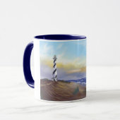 Leuchtturm bei Cape May Tasse (Vorderseite Links)