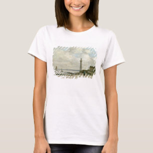 Leuchtturm bei Honfleur, 1864-66 (Öl auf Platte) T-Shirt