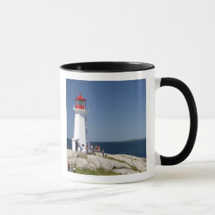 Leuchtturm bei Peggy's Cove, Nova Scotia, Kanada. Tasse