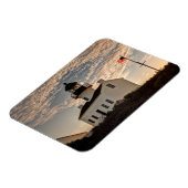 Leuchtturm bei Sonnenuntergang, Kalifornien Magnet (Linke Seite)