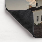 Leuchtturm bei Sonnenuntergang, Kalifornien Mousepad (Ecke)