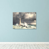 Leuchtturm bei Stora Balt Leinwanddruck (Insitu (Holzboden))