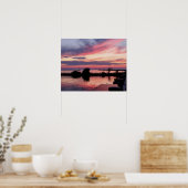 Leuchtturm bei Sunset I Poster (Küche)