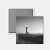 Leuchtturm bei Sunset Magnet (Vorderseite/Rückseite)