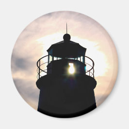 Leuchtturm bei Sunset Magnet