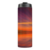 Leuchtturm bei Sunset Thermosbecher (Vorderseite)