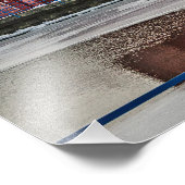 Leuchtturm bekannt als Big Red in Michigan Fotodruck (Ecke)