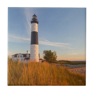 Leuchtturm Big Sable Point am Lake Michigan 3 Fliese