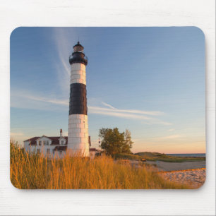 Leuchtturm Big Sable Point am Lake Michigan 3 Mousepad