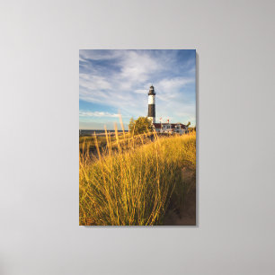 Leuchtturm Big Sable Point am Lake Michigan Leinwanddruck